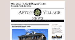 Desktop Screenshot of aftonvillage.com